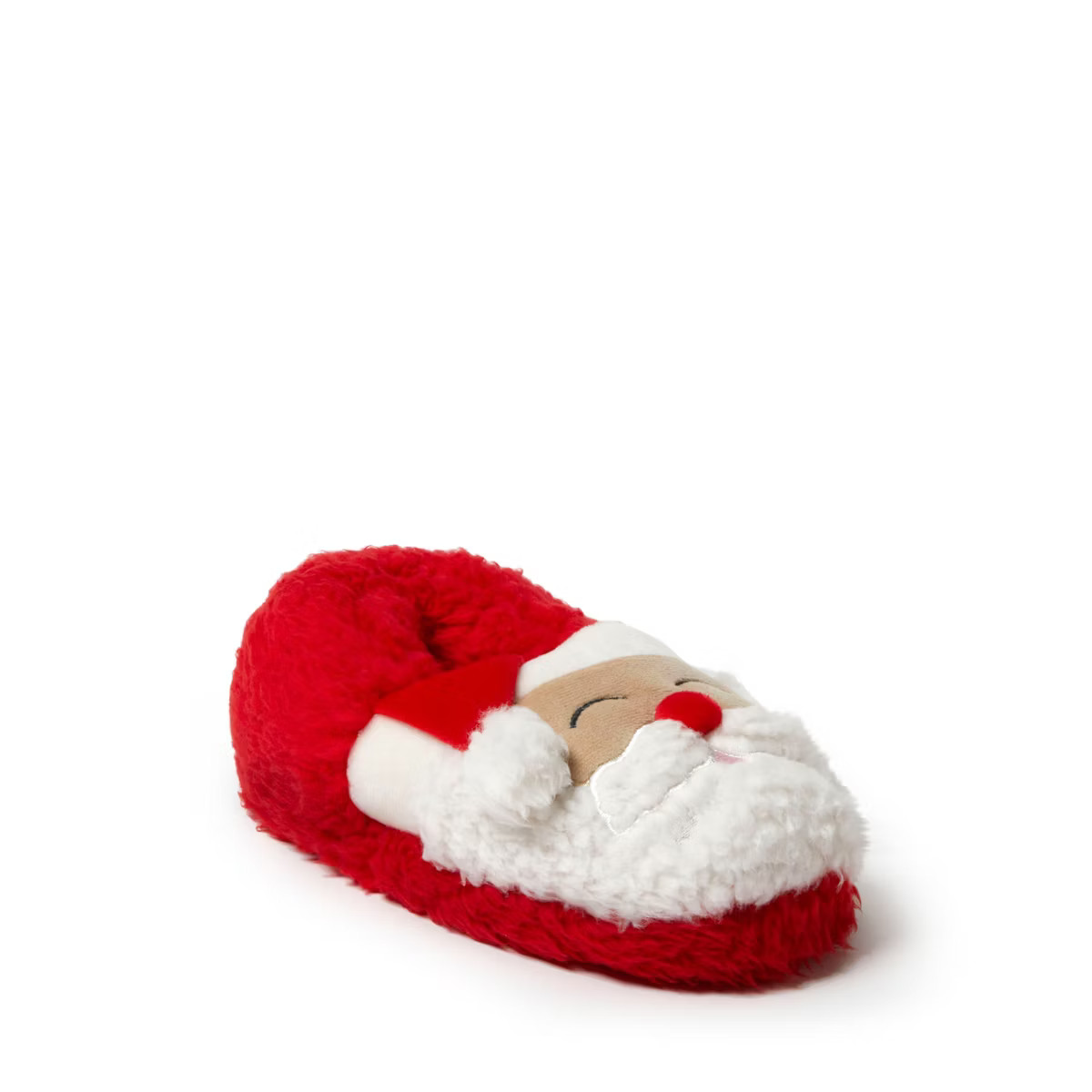 Dearfoams Kid's Emery Critter Closed Back Animal Slipper - True Red Size 4-5 | Target