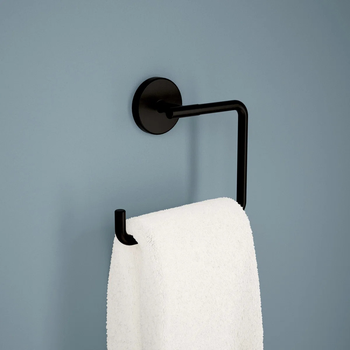 Delta Trinsic Wall Mount Square Open Towel Ring Bath Hardware Accessory & Reviews | Wayfair | Wayfair North America
