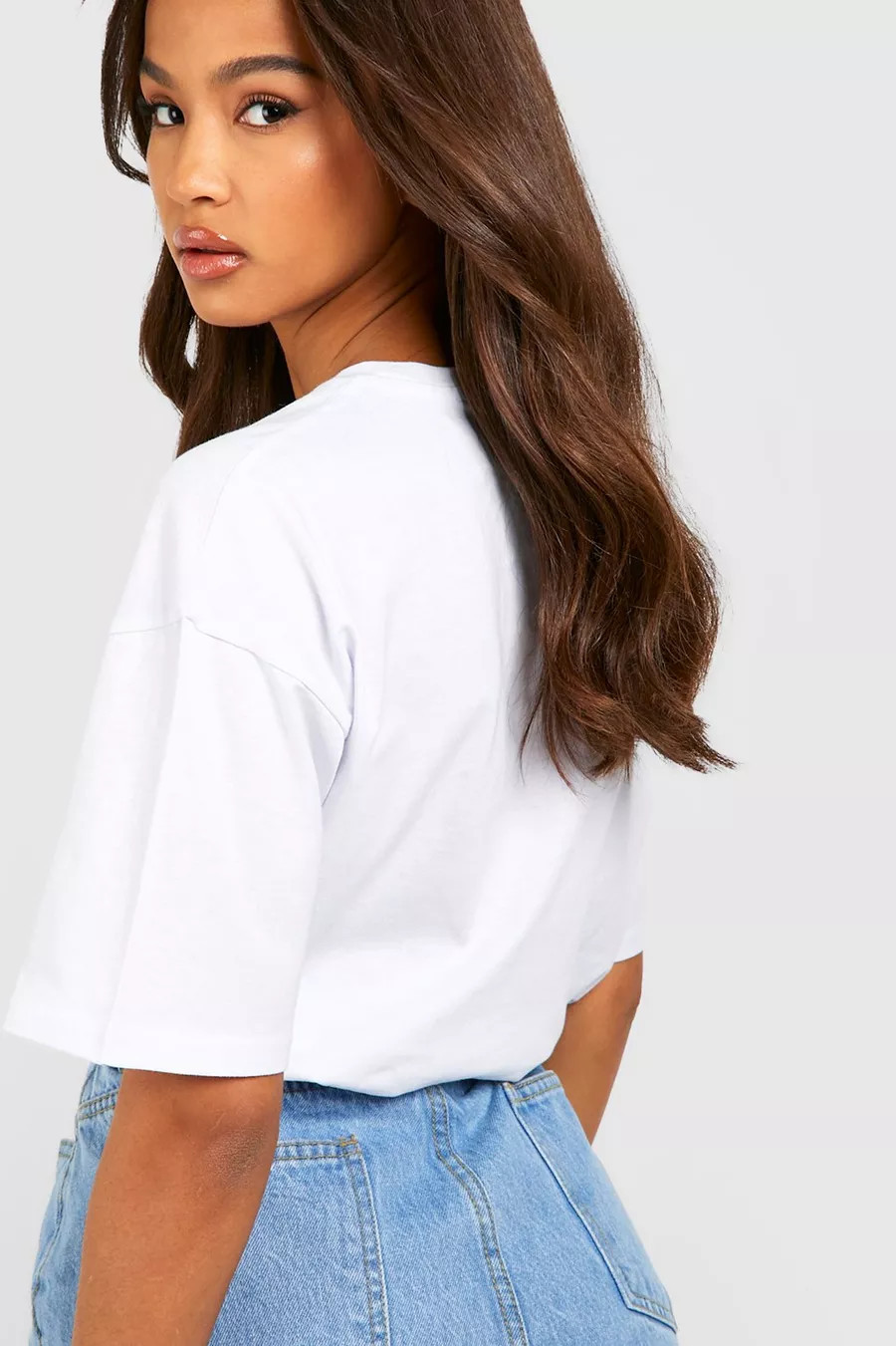 T-shirt oversize Basic in cotone - set di 2 | Boohoo.com (IT)
