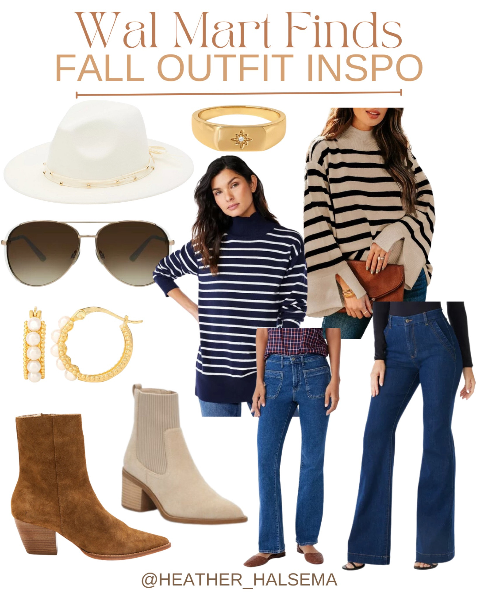 Fall outfit inspo for fall / #falloutfits #weekendoutfit #fallshoes #fallboots #fallsweater #casualoutfit #walmartfinds #falloutfitinspo #flarejeans 

#LTKfindsunder50 #LTKstyletip #LTKshoecrush