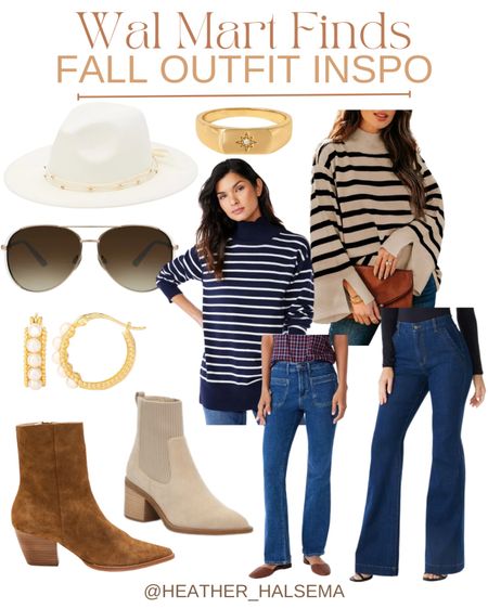 Fall outfit inspo for fall / #falloutfits #weekendoutfit #fallshoes #fallboots #fallsweater #casualoutfit #walmartfinds #falloutfitinspo #flarejeans 

#LTKfindsunder50 #LTKstyletip #LTKshoecrush