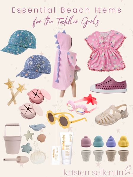 Essential Beach Items:  Toddler Girl

#beach #summertime #amazonfinds
#JCrew #beachvacation #summervacation #beachtoys #beachessentials #beachhat #kids #beachmudthaves #pool #pooltoys #sunglasses #goggles #family #poolbag 

#LTKSwim #LTKKids #LTKFamily