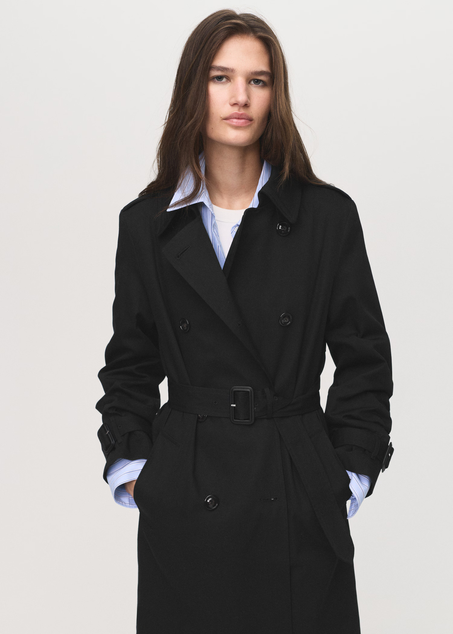 Classic trench coat with belt - Women | MANGO USA | Mango (US/MX/AU)