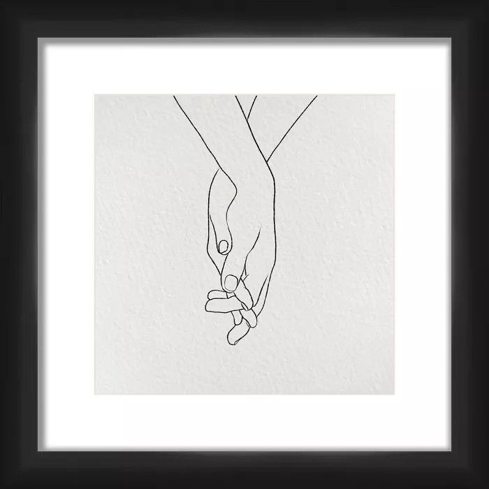 13" x 13" Matted to 2" Union Picture Framed Black - PTM Images | Target