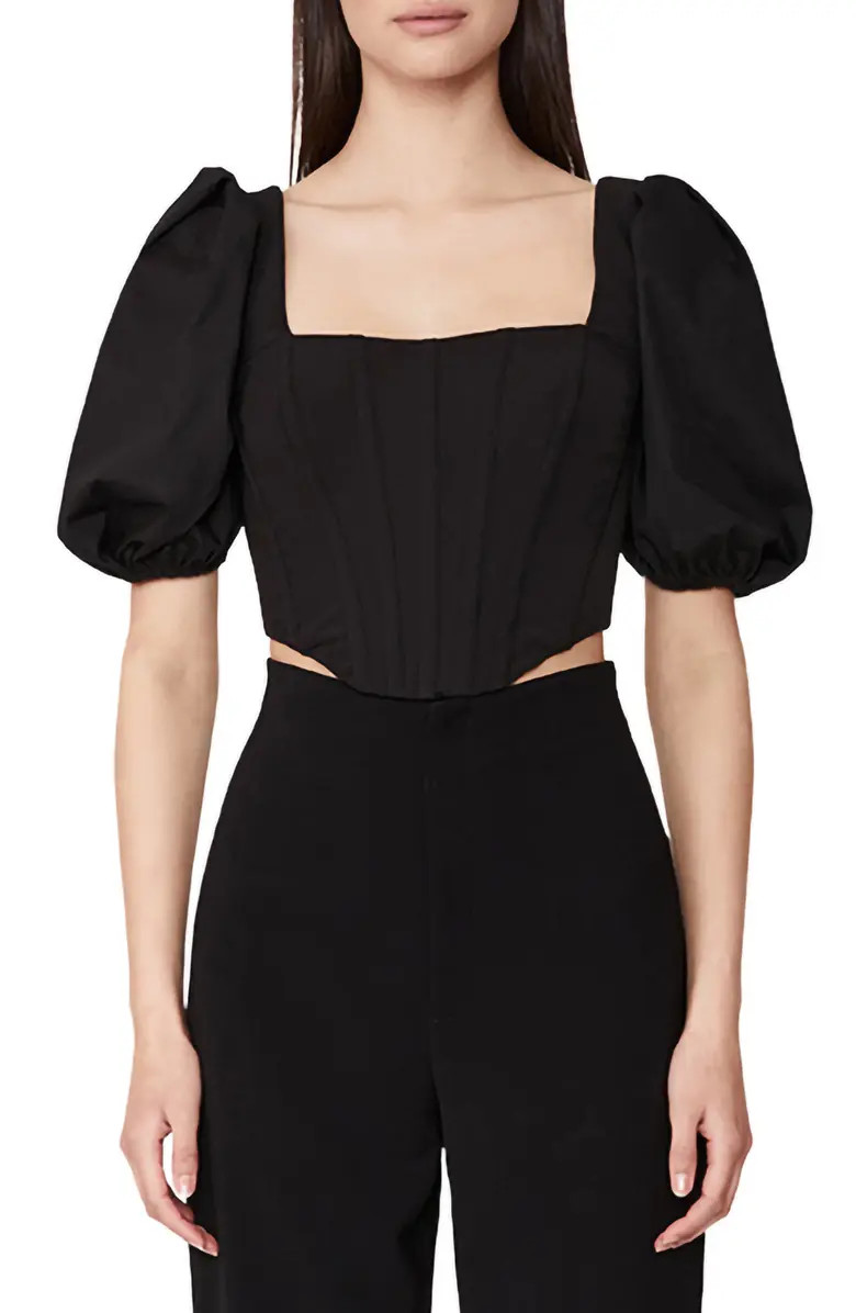 Eva Corset Bustier Crop Top | Nordstrom