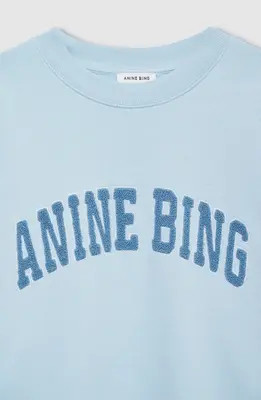 ANINE BING Miles Sweatshirt in Washed Black at Nordstrom, Size Medium | Nordstrom