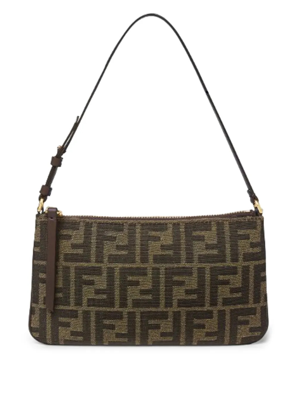 FENDI Baguette Patterned Tote Bag | Brown | FARFETCH | Farfetch Global
