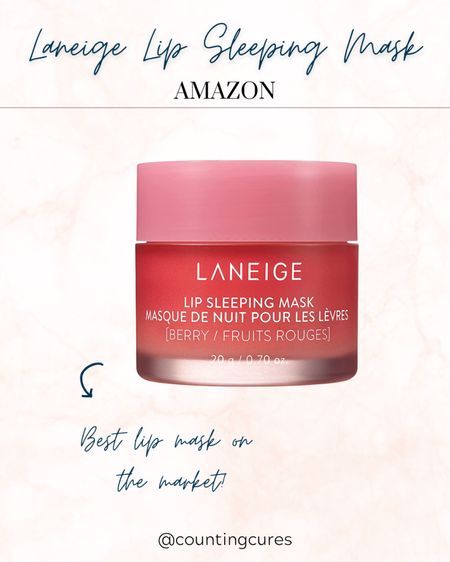 Avoid dry lips when you sleep with this lip mask from Amazon!

#beautyfinds #beautyessentials #amazonfinds #skincareessentials #skincaremusthave

#LTKFind #LTKU #LTKbeauty