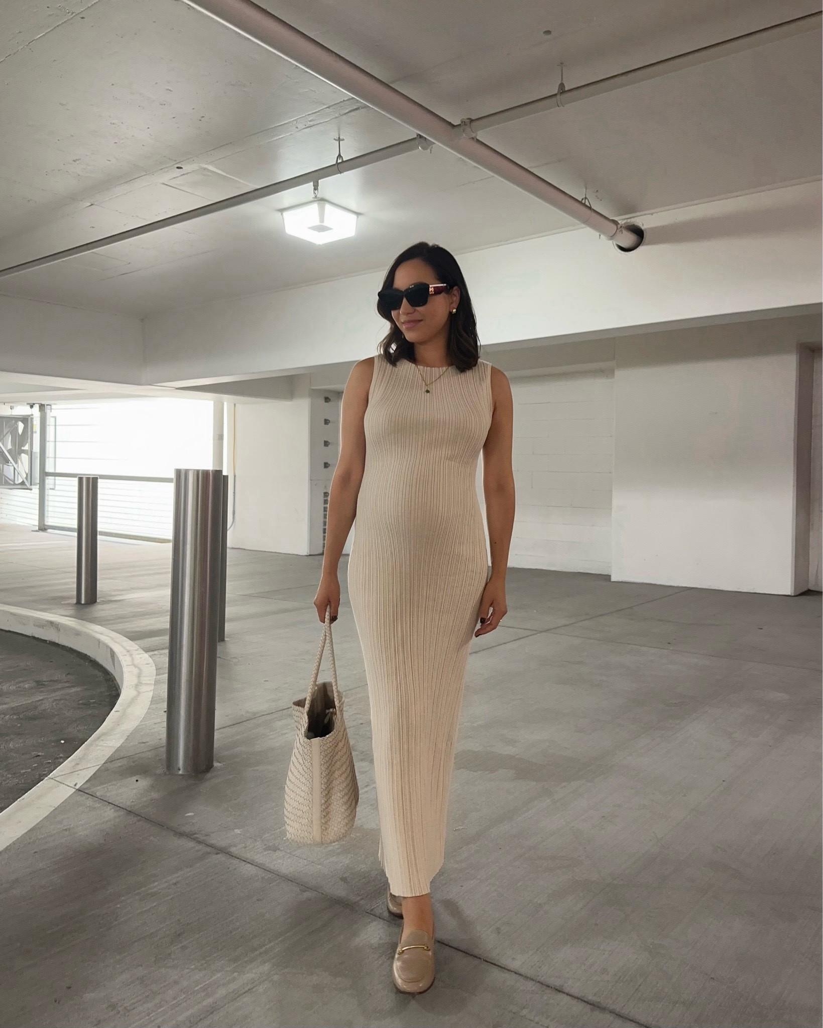 Quince ribbed dress sized up to small for the bump (31 weeks pregnant) - linked to a similar style from Target 
Sam Edelman loafers tts 
Vionic loafers - sized down half a size 
Sam Edelman slingbacks sized up half size 

#LTKSeasonal #LTKStyleTip #LTKBump