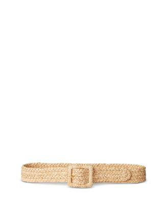 Raffia Wide Belt | Bloomingdale's (US)