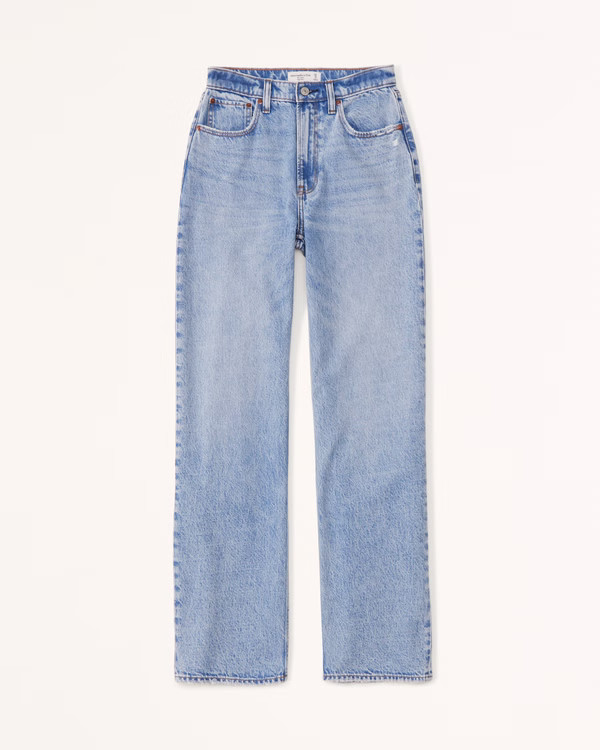 High Rise Loose Jean | Abercrombie & Fitch (US)