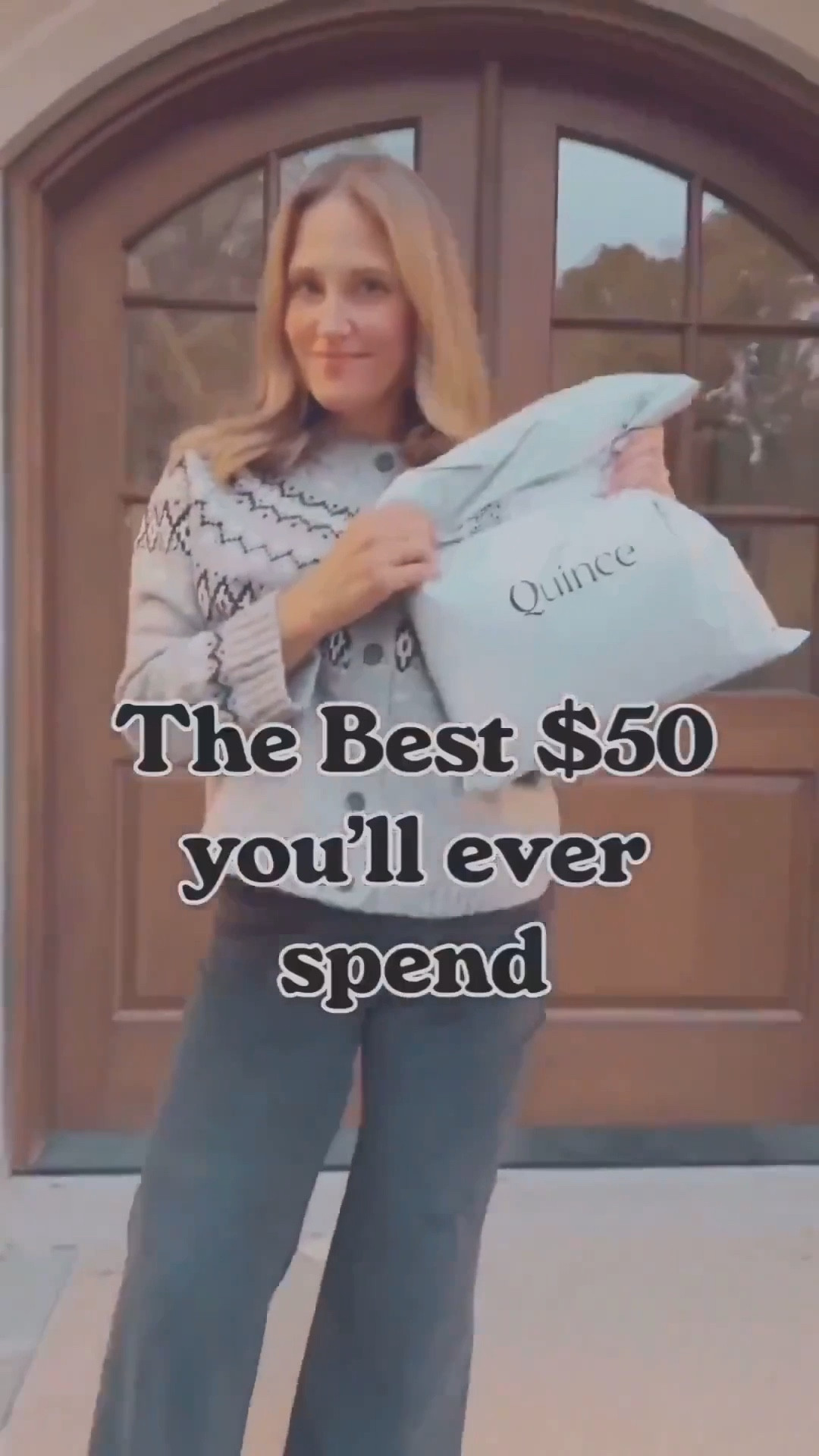 The best $50 we spent in 2025 has to be these cashmere sweaters from Quince! They are unbelievably soft and come in a variety of colors and sizes. These pieces are a simple way to add luxury and comfort to your everyday wardrobe.

#LTKSeasonal #LTKOver40 #LTKMidsize