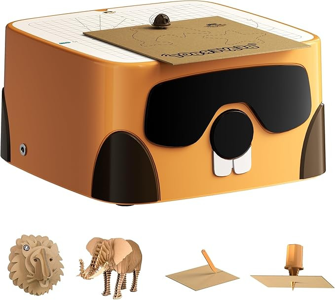 Kids Cardboard Cutter Tool - Safe DIY Construction Kit for Children Ages 3+, Educational STEM Cra... | Amazon (US)