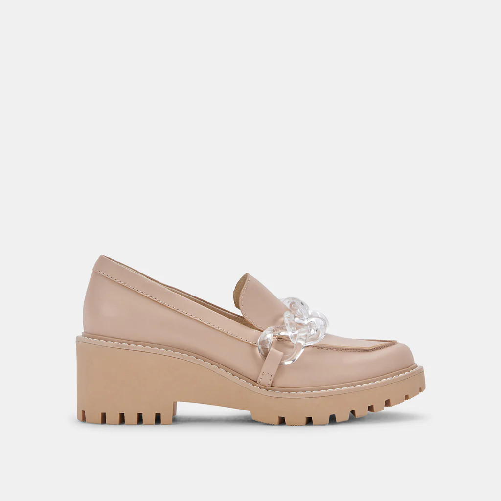HARIS MULES LT BLUSH LEATHER | DolceVita.com