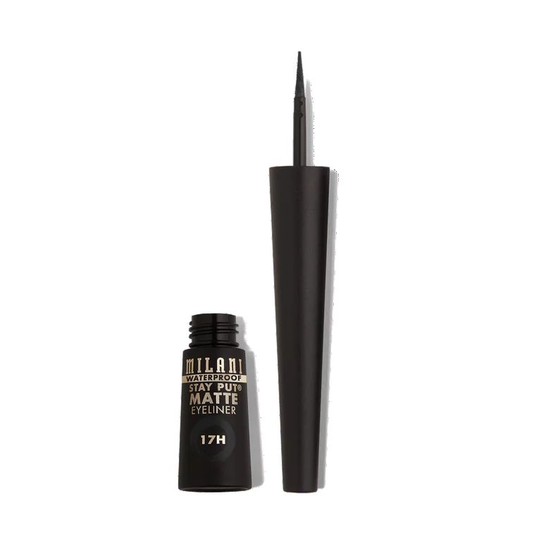 MILANI Stay Put Matte Eyeliner, Black Waterproof | Walmart (US)