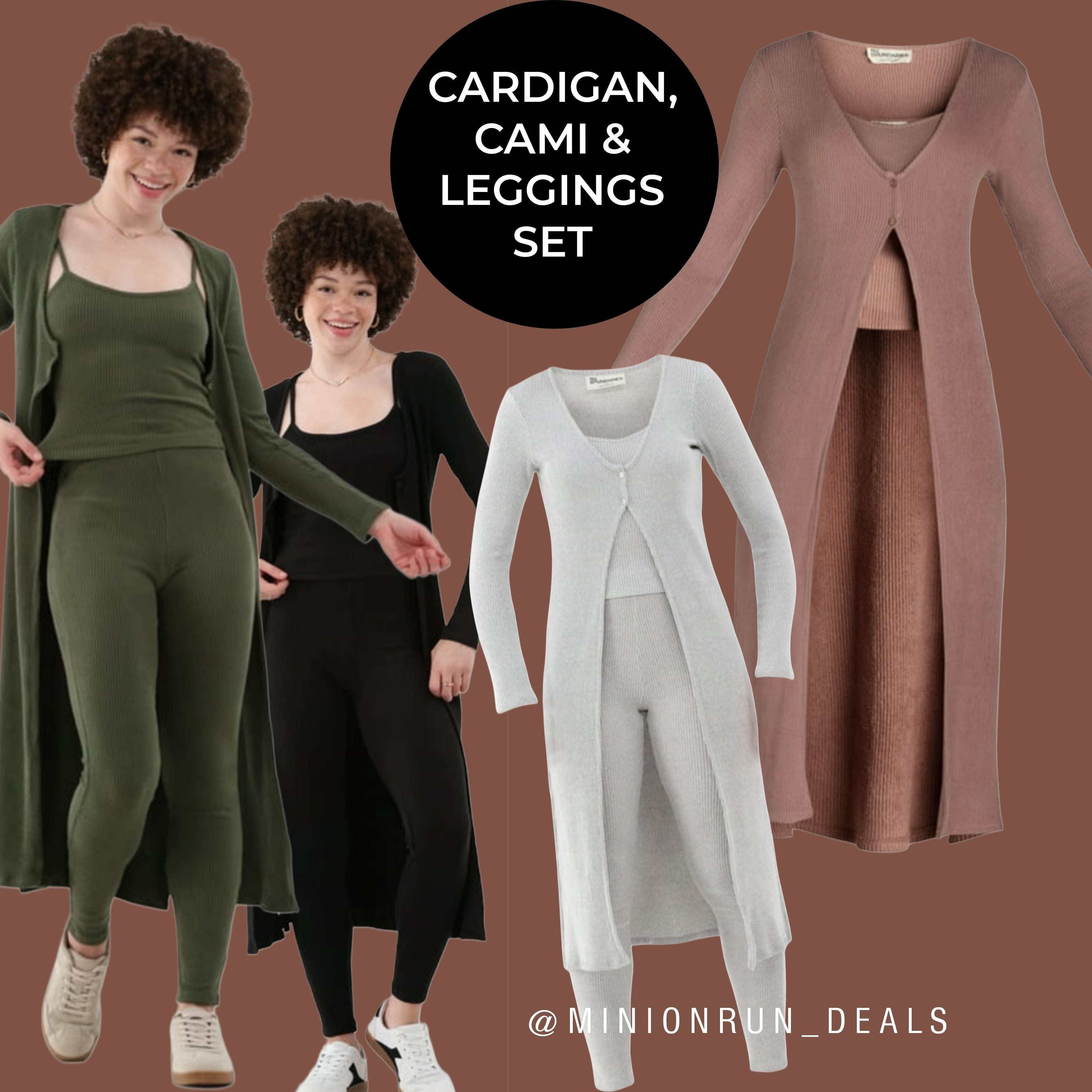 #walmartpartner #sponsored 😍Look what I found on @walmart 🍁The perfect combo for fall: cardigan, cami & leggings set! #walmartfashion 

#LTKSaleAlert #LTKFindsUnder50 #LTKSeasonal