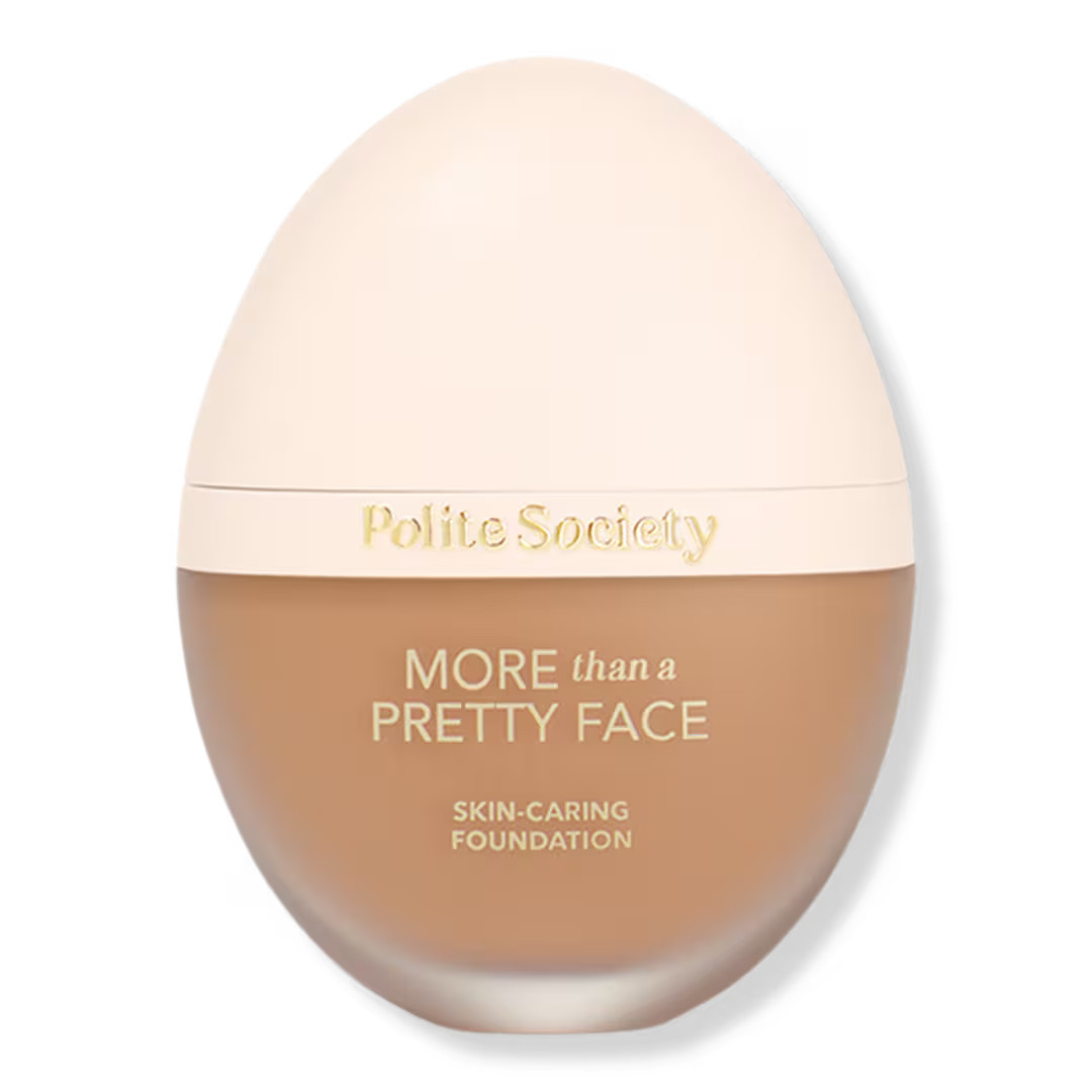 Polite Society More Than a Pretty Face Skin-Caring Foundation is a skincare-meets-makeup hybrid t... | Ulta