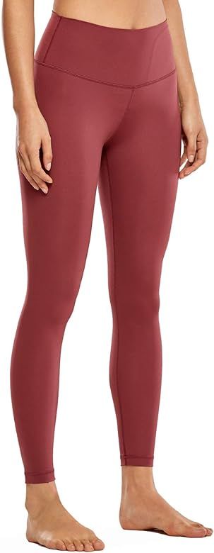 Non-See Through Athletic Compression Leggings Hugged Feeling Tummy Control Workout Leggings for W... | Amazon (US)