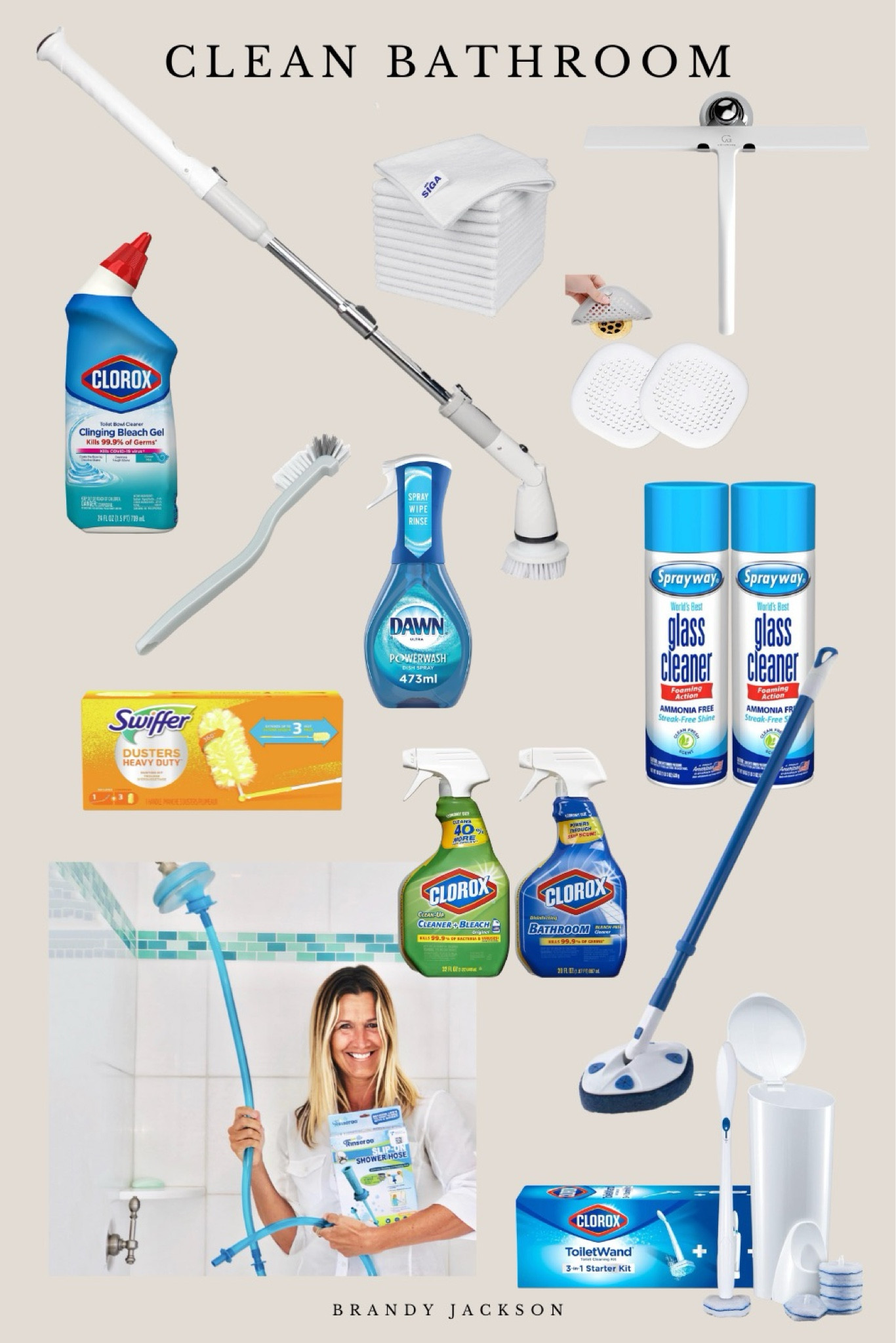 Bathroom cleaning essentials

#LTKhome