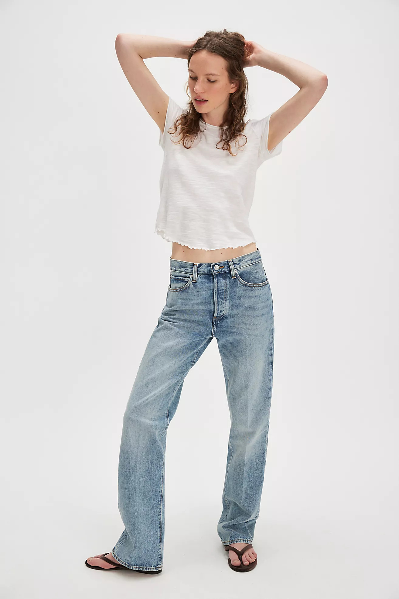 FRAME The Vertical Jeans | Free People (Global - UK&FR Excluded)