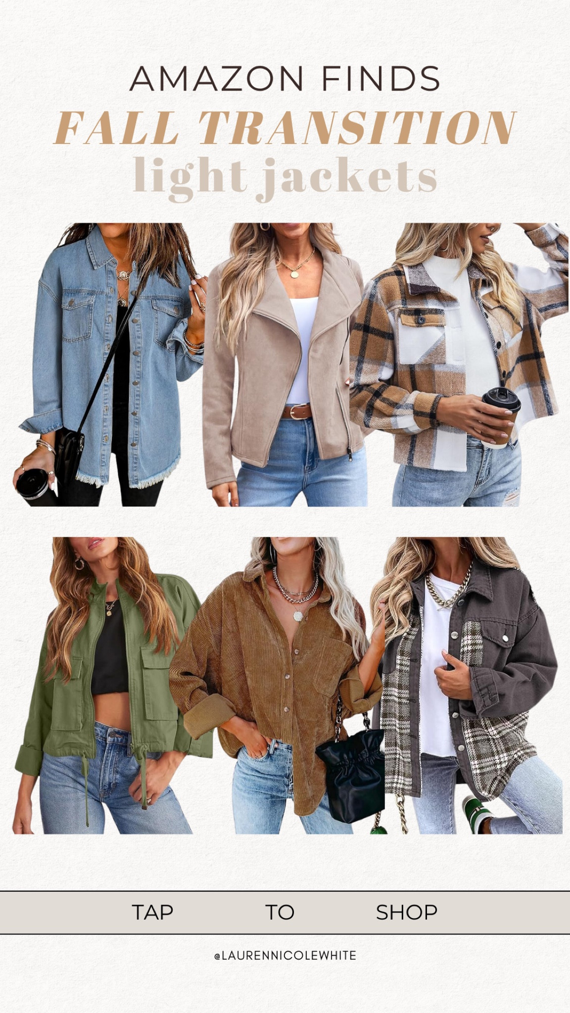 Fall transition jackets 

#LTKSeasonal