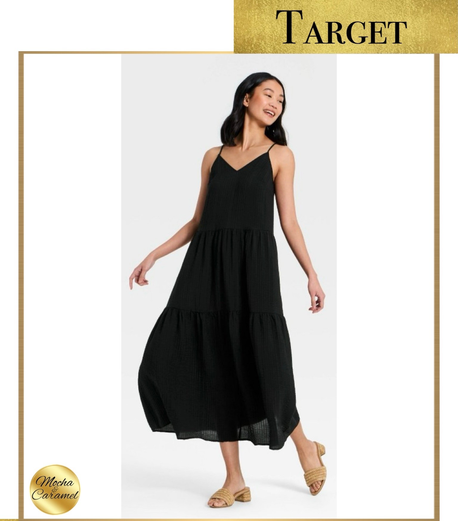 Target • Women's Tiered Maxi Dress - A New Day 

#LTKOver40 #LTKTravel #LTKMidsize