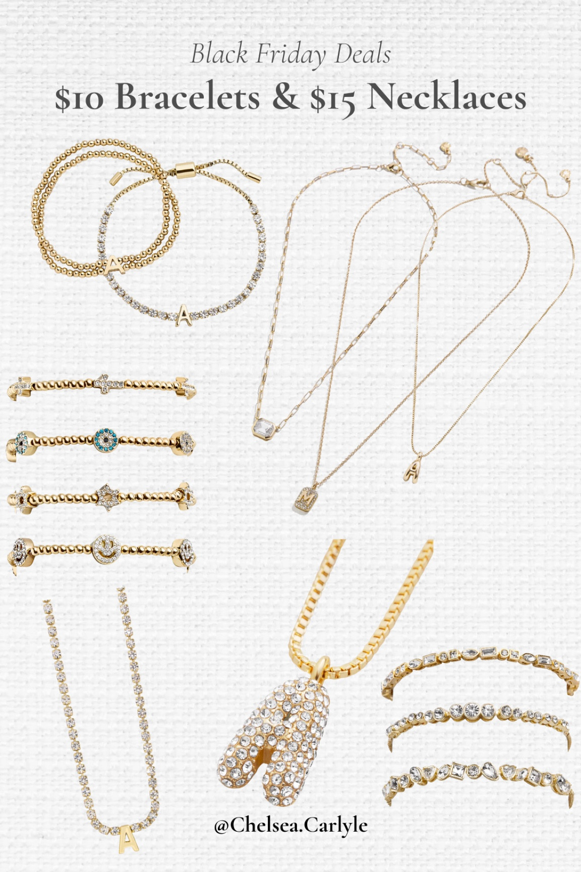 Perfect stocking stuffers or gifts for $10-$15

$10 bracelets and $15 necklaces

| jewelry gifts | gifts for her | gifts under $20 | affordable charisma’s gifts | gifts for women | gifts for grandma |



#LTKHoliday #LTKGiftGuide