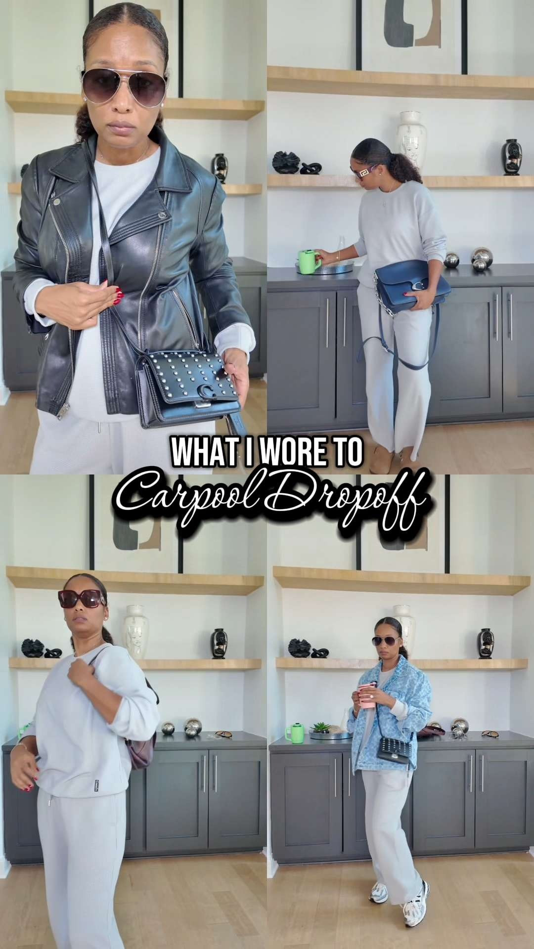 POV: One Comfrt waffle lounge set ➝ 4 different looks ✨ 

 #LTKOver40 #LTKStyleTip #LTKItBag