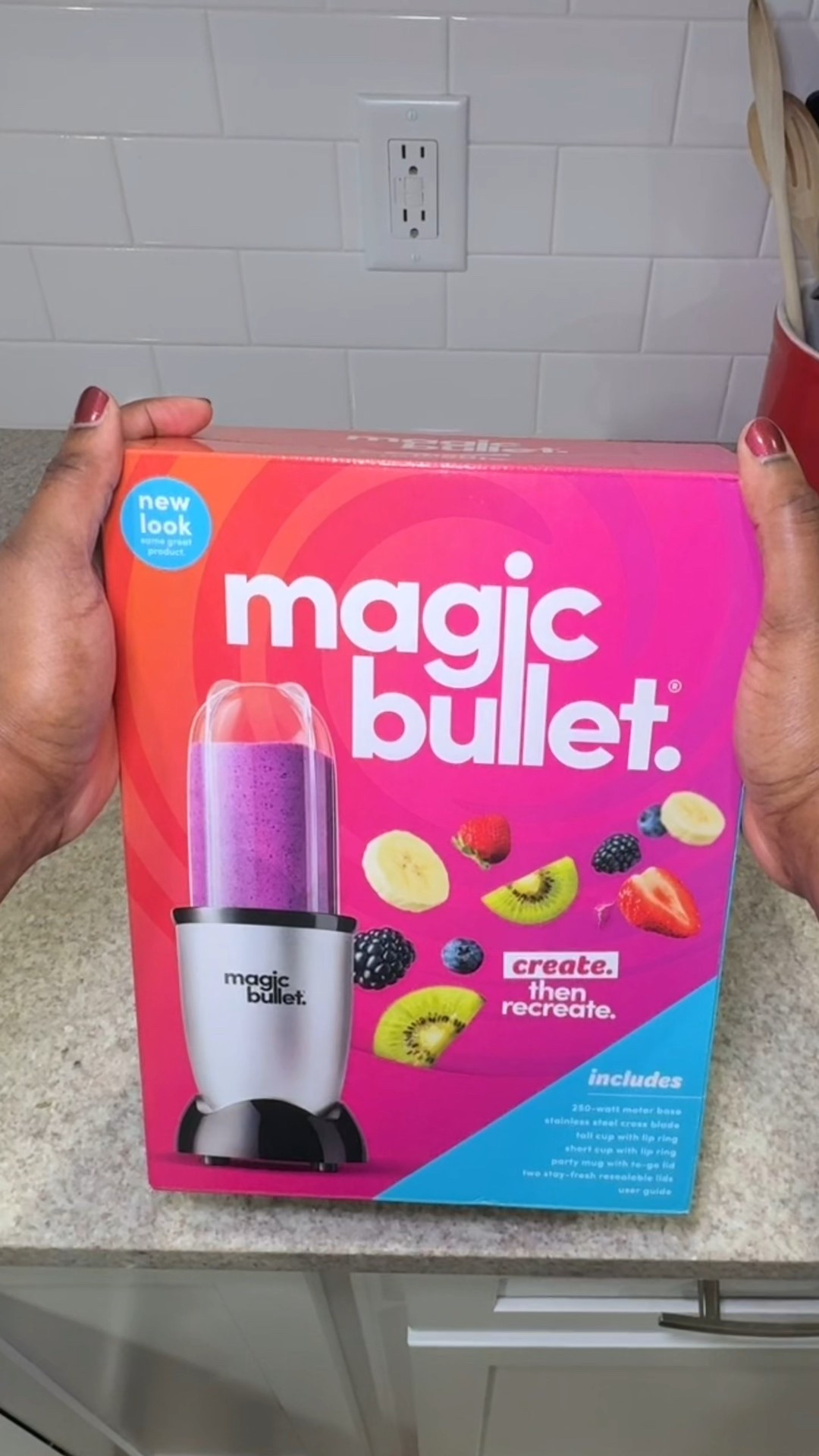 I sometimes make smoothies at home, and this past summer, I started making dips and sauces using vegetables from my garden. My current blender wasn't cutting it, so I upgraded to this Magic Bullet blender. 
#amazonfinds #kitchenappliance 

 

#LTKHome