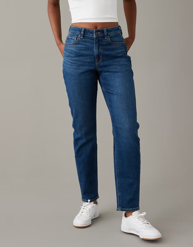 AE Stretch Mom Jean | American Eagle Outfitters (US & CA)