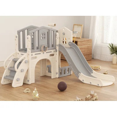 GLAF 8 In 1 Toddler Slide, Kids Climber Slide Outdoor Indoor Playset & Reviews | Wayfair | Wayfair North America