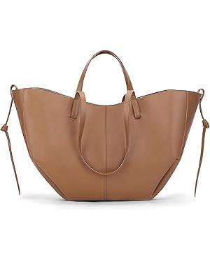 Juoxeepy Work Bag Faux Leather Tote Bag for Women Trendy Handbag Purse Fall Shoulder Bag with Mag... | Amazon (US)
