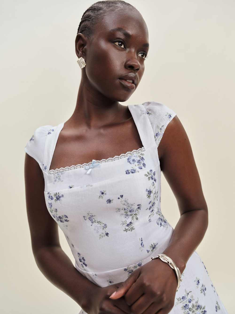 Loula Linen Dress | Reformation (Global)