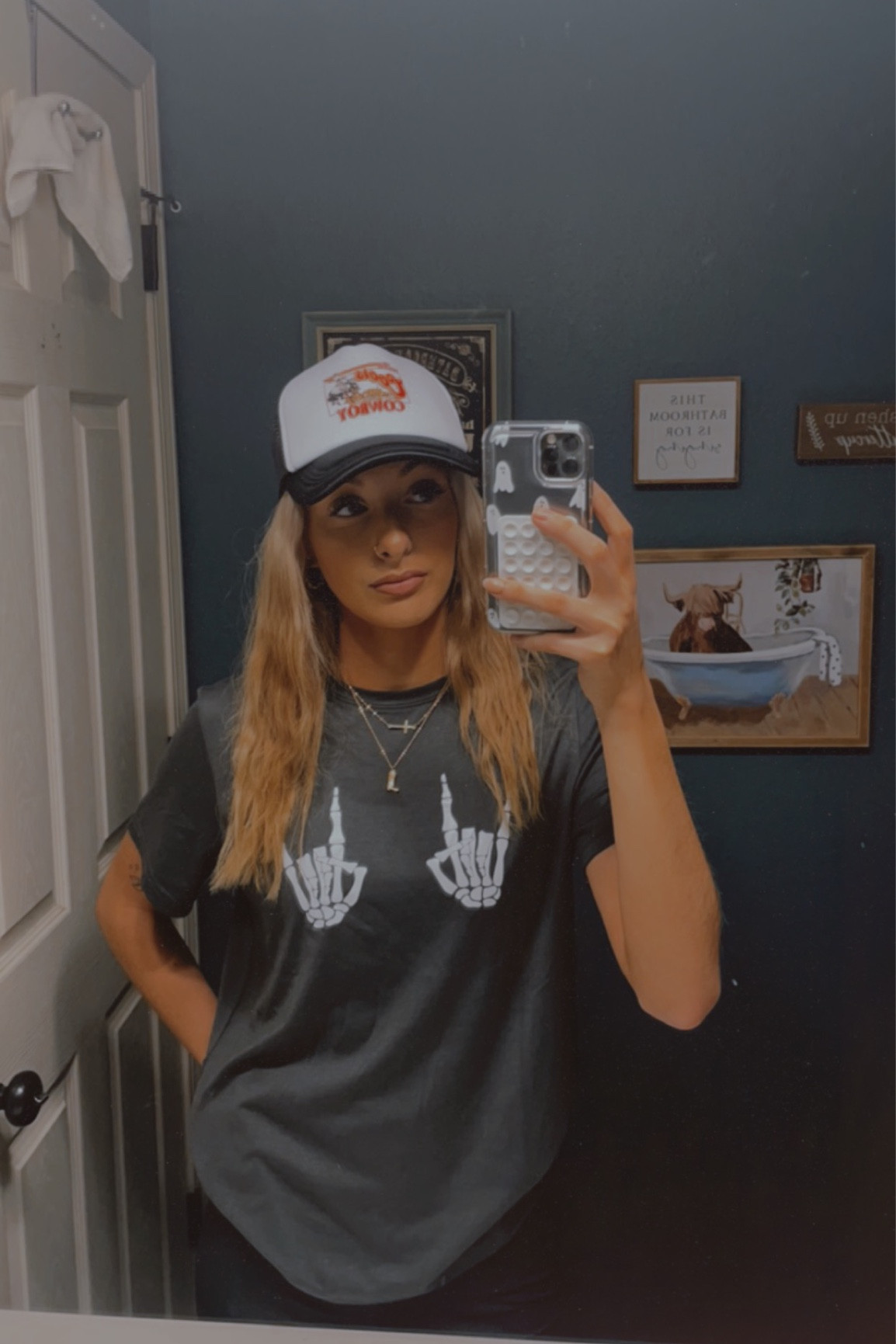 Accessory details!! So sorry I can’t find the link to this shirt!