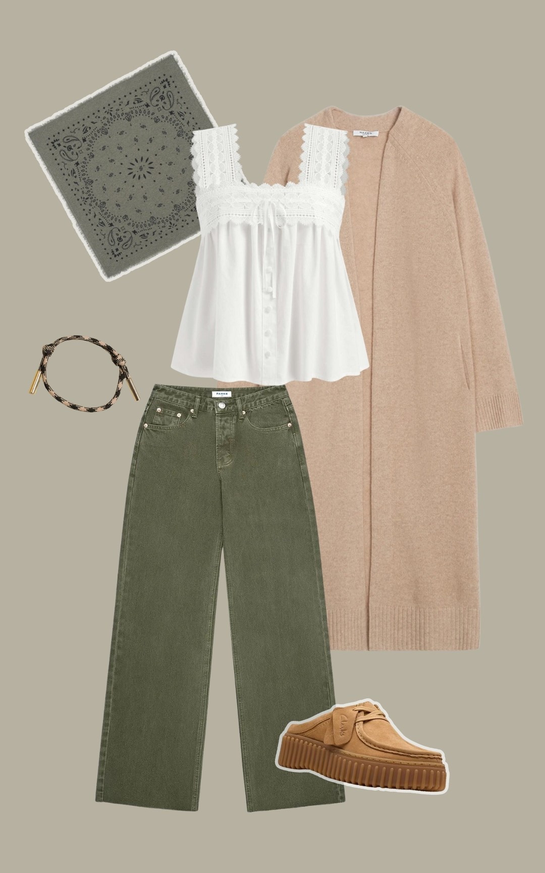 winter to spring outfit !
Cashmere bandana scarf | Kujten 
Longline cardigan duster | Naked Cashmere 

#LTKootd