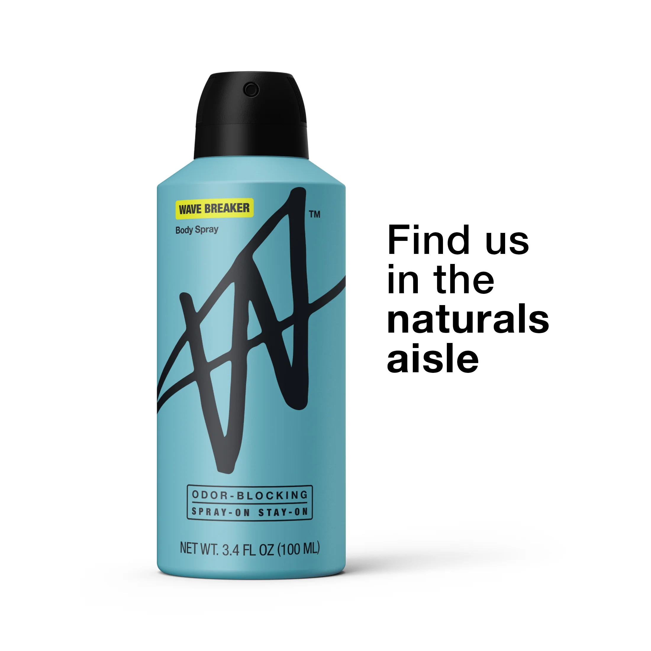 W By Jake Paul Body Spray - Odor Blocking - Long Lasting - Wave Breaker - 3.4 fl oz | Walmart (US)