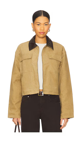Laura Jacket in Beige | Revolve Clothing (Global)