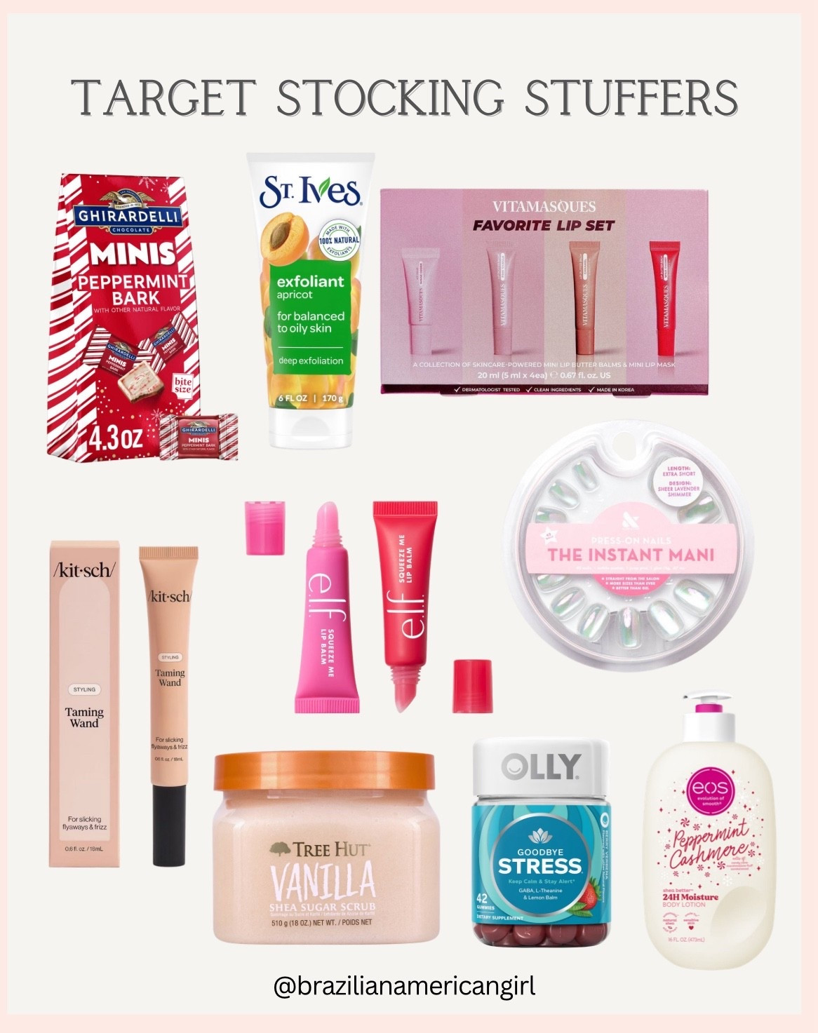 Target Stocking Stuffers

#LTKselfcare #LTKmomlife #LTKBeauty