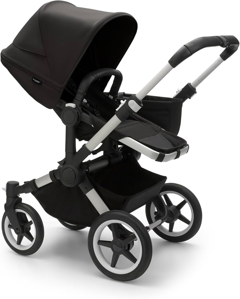 Bugaboo Donkey 5 Mono Complete - Single Stroller Converts to Side-by-Side Double Stroller, Multip... | Amazon (US)