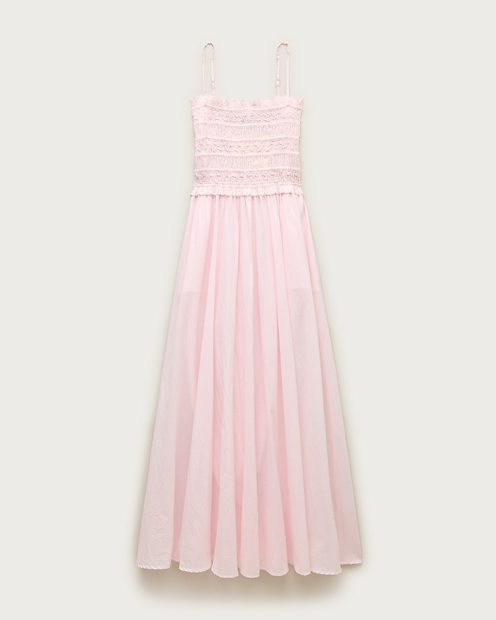 Smocked maxi dress in cotton voile | J. Crew US