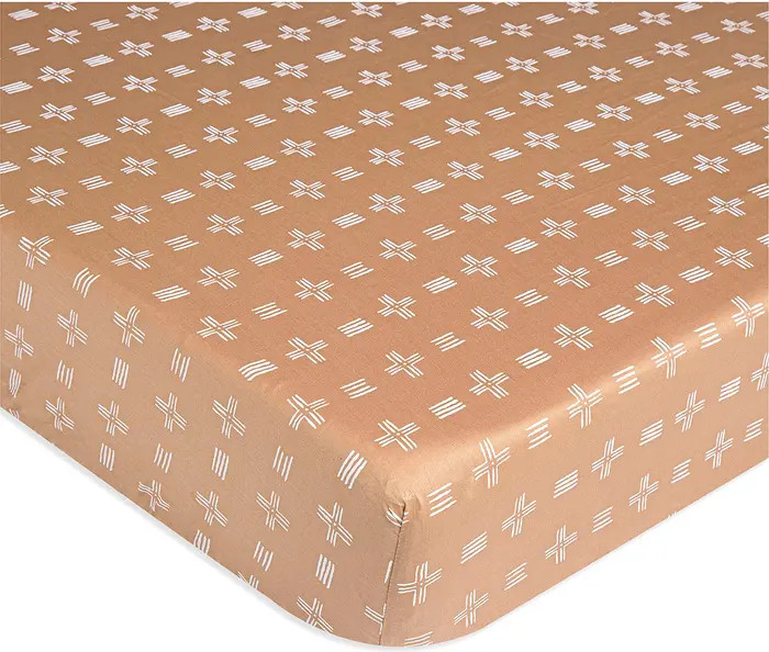 Cotton Sateen Fitted Crib Sheet | Nordstrom