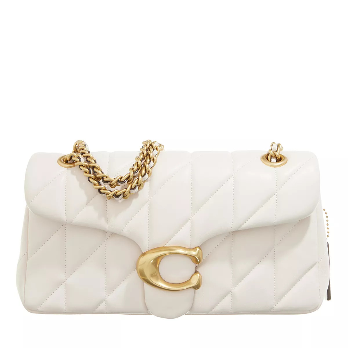 Coach Quilted Tabby Shoulder Bag 26 With Chain Chalk | Crossbodytas | Fashionette (NL)