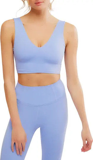 Free People FP Movement Never Better Heather Crop Top | Nordstrom | Nordstrom