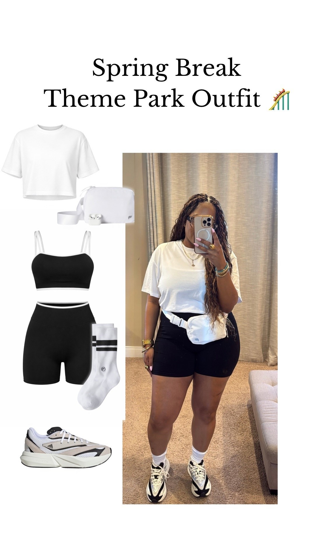 What I wore to Universal Day One.
Cute & comfy theme park outfit @Fabletics @adidas 

#LTKdayinmylife #LTKgrwm