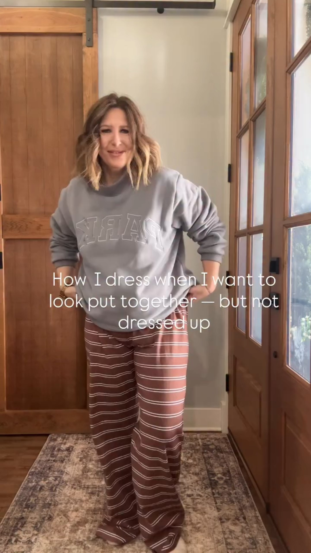 ✨Effortless. Elevated. Everyday.✨

Parke pieces make casual outfits look intentional.
Soft fabrics, clean lines, and pieces that work for real life.

Follow for modern mom style.
Save this for your go-to outfit formula.
Comment ‘Comfy’if this is your vibe.

#parke #cozyandcute #elevatedcasual #comfystyle #effortlessstyle

#LTKSeasonal #LTKOver40 #LTKmomlife