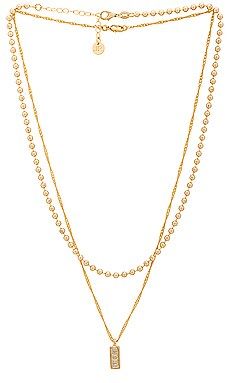 Jordan Road Jewelry Rendezvous Necklace Stack in 18k Gold Plated Brass from Revolve.com | Revolve Clothing (Global)