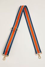 Orange/Turquoise/Navy Bag Strap | Social Threads