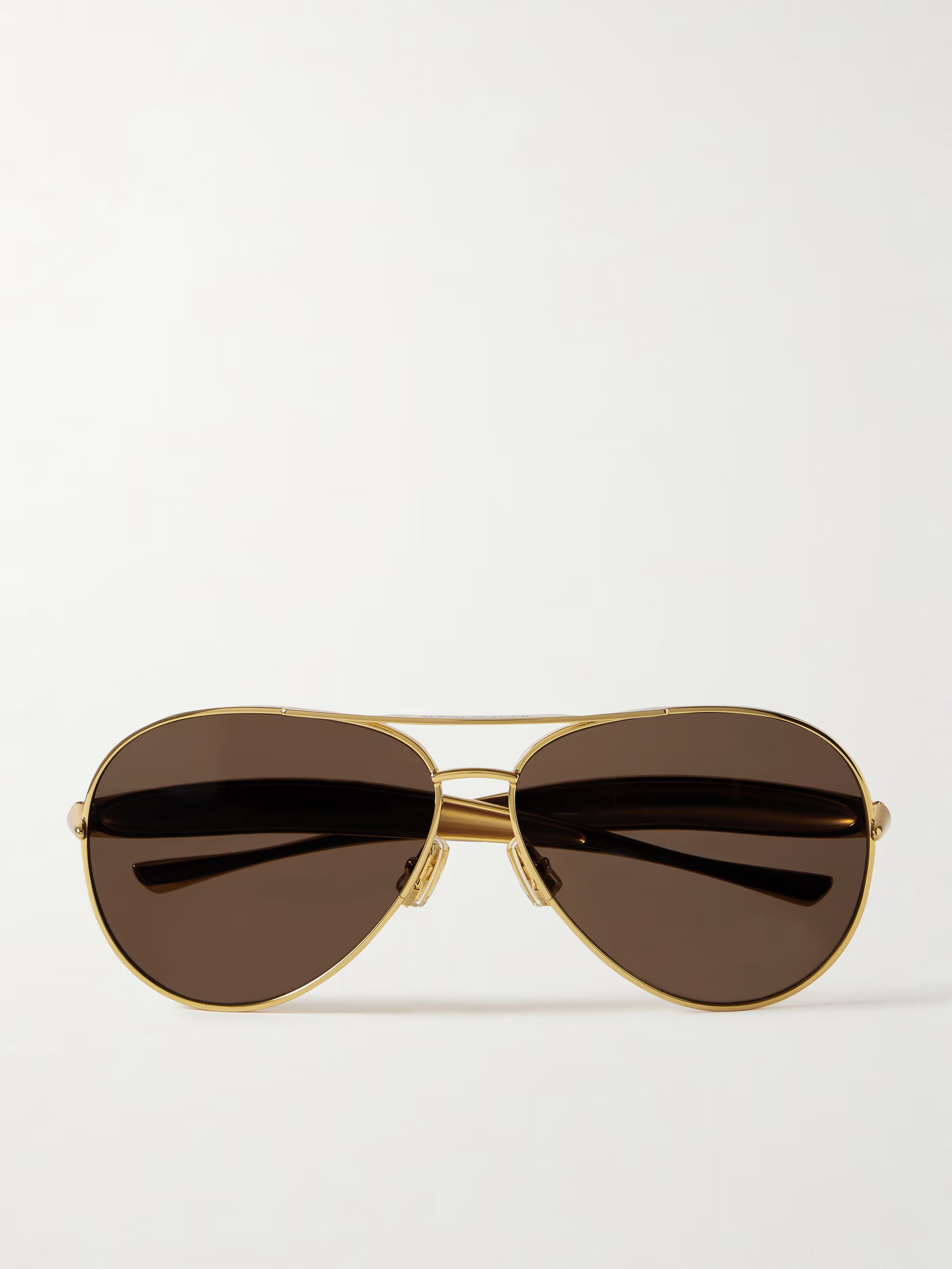 Sardine aviator-style gold-tone sunglasses | NET-A-PORTER (US)