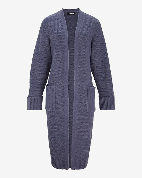 Textured Duster Cardigan | Express