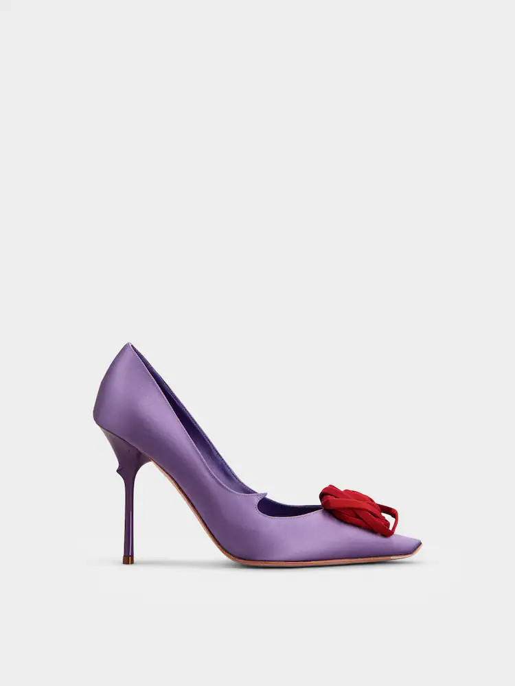 Rose Vivier Pumps in satin | Roger Vivier UK